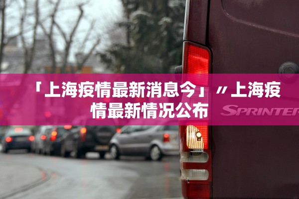「上海疫情最新消息今」〃上海疫情最新情况公布