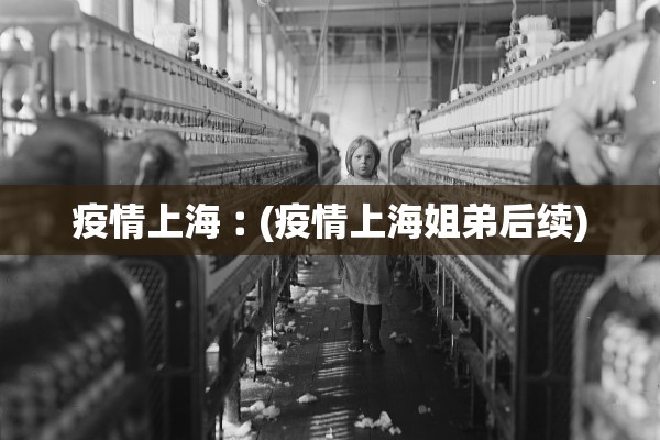 疫情上海︰(疫情上海姐弟后续)