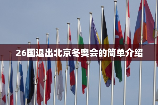 26国退出北京冬奥会的简单介绍