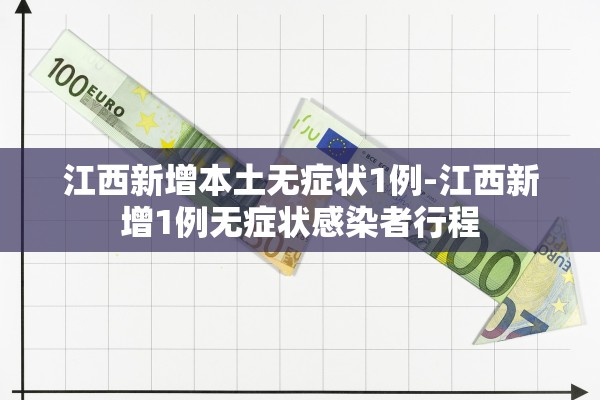 江西新增本土无症状1例-江西新增1例无症状感染者行程 江西新增本土无症状1例-江西新增1例无症状感染者行程
