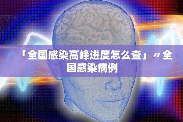 「全国感染高峰进度怎么查」〃全国感染病例
