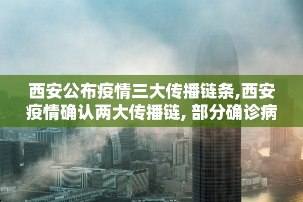 西安公布疫情三大传播链条,西安疫情确认两大传播链, 部分确诊病例活动轨迹达18处