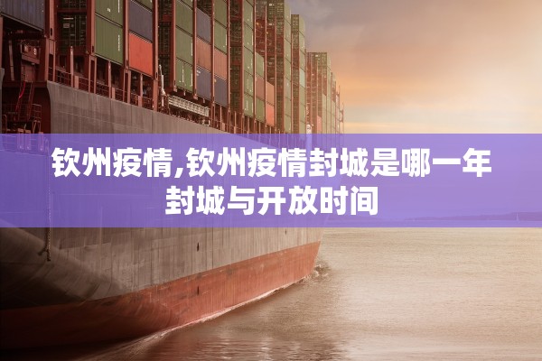 钦州疫情,钦州疫情封城是哪一年封城与开放时间