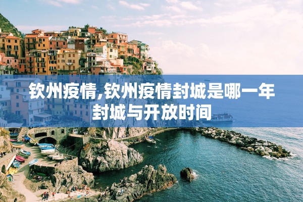 钦州疫情,钦州疫情封城是哪一年封城与开放时间