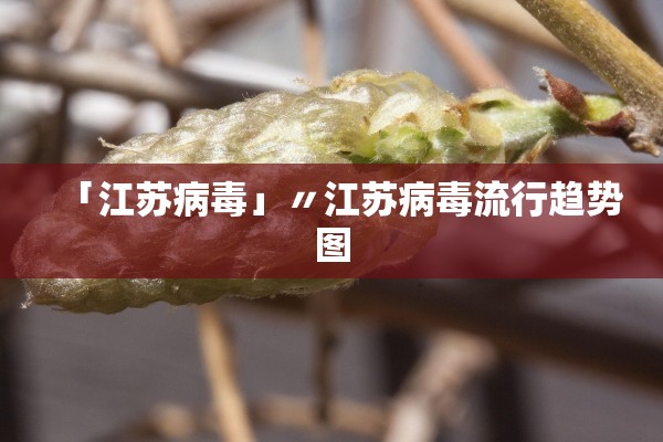 「江苏病毒」〃江苏病毒流行趋势图