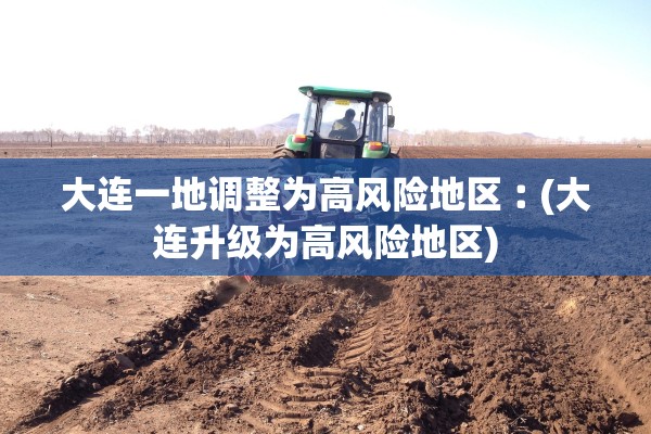 大连一地调整为高风险地区︰(大连升级为高风险地区)