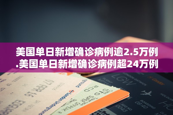 美国单日新增确诊病例逾2.5万例.美国单日新增确诊病例超24万例