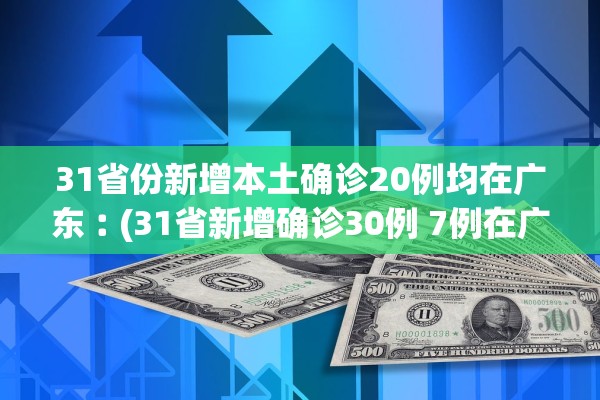 31省份新增本土确诊20例均在广东︰(31省新增确诊30例 7例在广东)