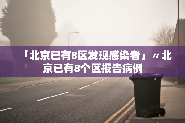 「北京已有8区发现感染者」〃北京已有8个区报告病例