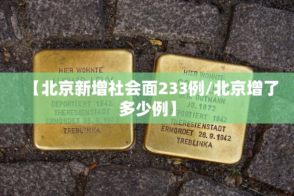 【北京新增社会面233例/北京增了多少例】