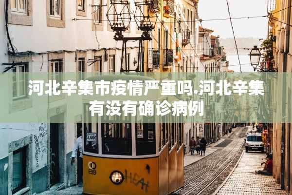 河北辛集市疫情严重吗.河北辛集有没有确诊病例