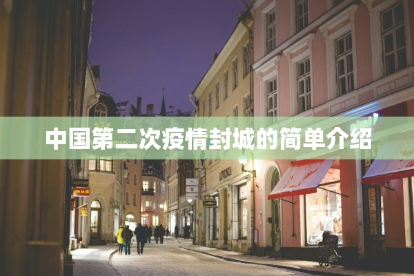 中国第二次疫情封城的简单介绍