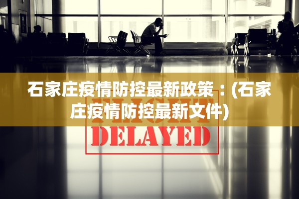 石家庄疫情防控最新政策︰(石家庄疫情防控最新文件)