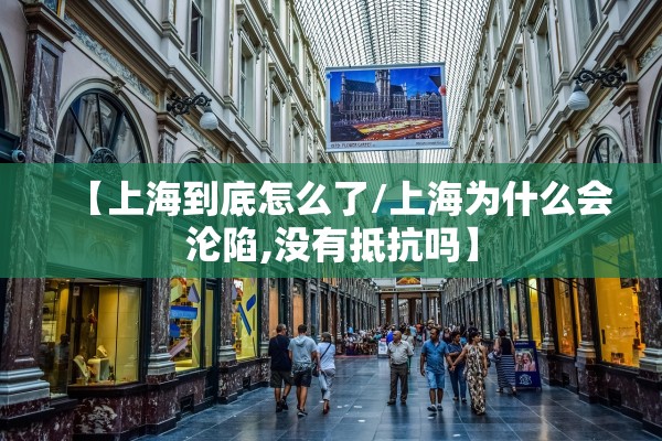 【上海到底怎么了/上海为什么会沦陷,没有抵抗吗】