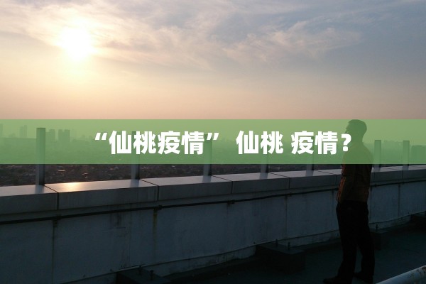 “仙桃疫情	” 仙桃 疫情？