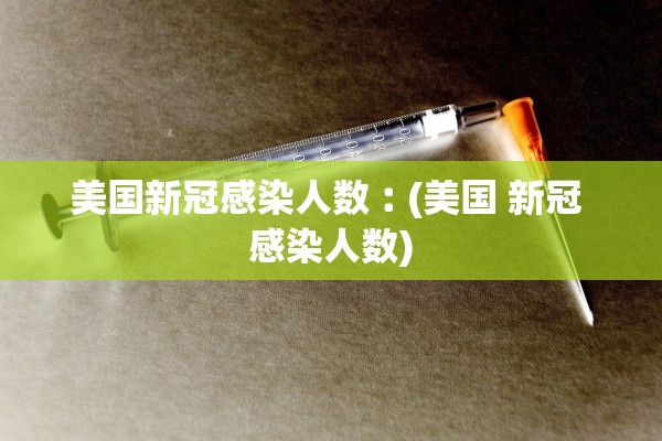 美国新冠感染人数︰(美国 新冠 感染人数)