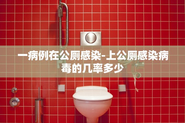 一病例在公厕感染-上公厕感染病毒的几率多少