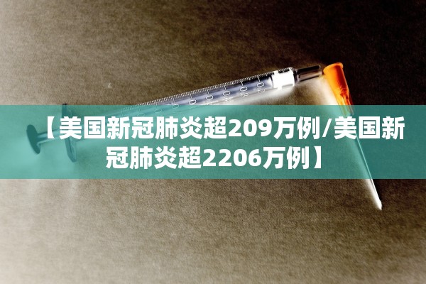 【美国新冠肺炎超209万例/美国新冠肺炎超2206万例】