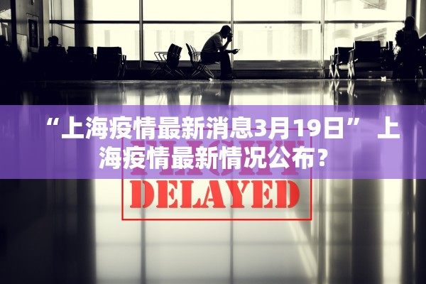 “上海疫情最新消息3月19日	” 上海疫情最新情况公布？