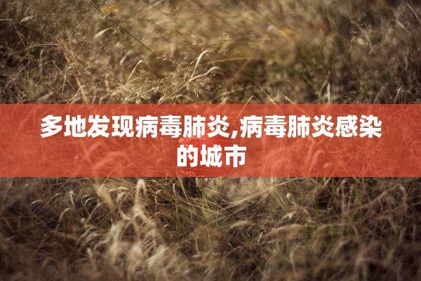 多地发现病毒肺炎,病毒肺炎感染的城市